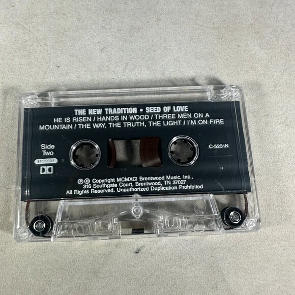 The New Tradition Seed Of Love Cassette 1991 Bluegrass Gospel Traditional Music - Picture 3 of 4